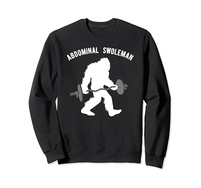 the abdominal swoleman sweater